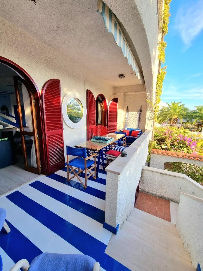 Вілла Vista Mare Su Tre Piani Con Giardino Фалерна Екстер'єр фото